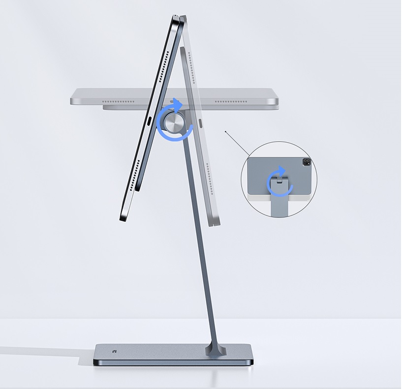 پایه و استند مگنتی تبلت رسی مدل Magnetic Tablet Stand Recci RHO-M18