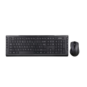 تصویر  کیبورد و ماوس بی سیم ایفورتک مدل 7200 KEYBOARD MOUSE A4TECH