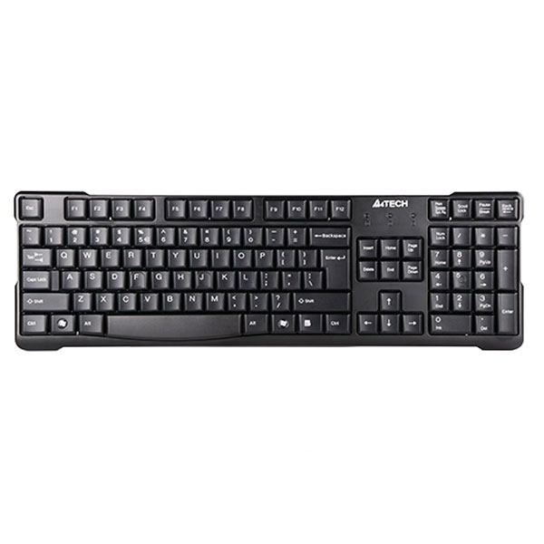 تصویر  کیبورد سیم دار ایفورتک مدل KEYBOARD A4TECH KR-750