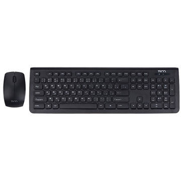 تصویر  کیبورد و ماوس بی سیم تسکو مدل WIRLESS KEYBOARD MOUSE TSCO TKM-7018W