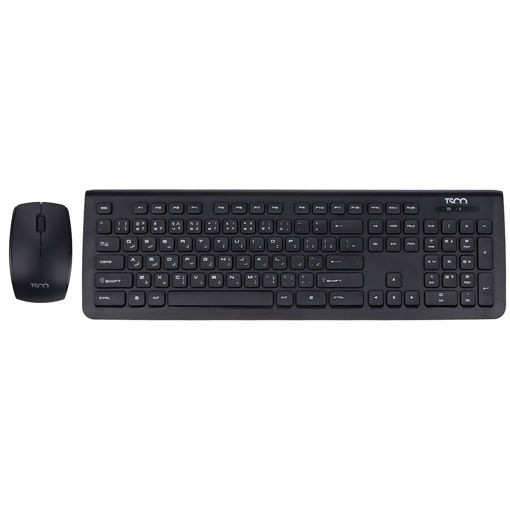 کیبورد و ماوس بی سیم تسکو مدل WIRLESS KEYBOARD MOUSE TSCO TKM-7018W