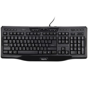 تصویر  KEYBOARD TSCO کیبورد تسکو مدل TK 8018 با حروف فارسی