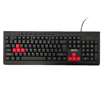 تصویر  کیبورد سیم دار تسکو مدل KEYBOARD TSCO TK-8003