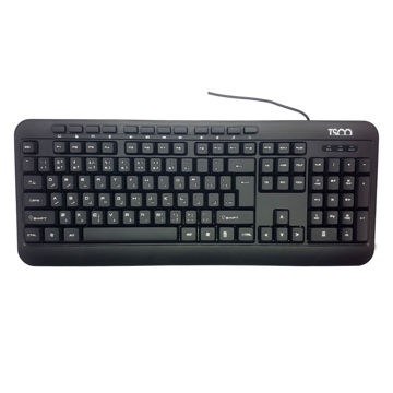 تصویر  کیبورد سیم دار تسکو مدل KEYBOARD TSCO TK-8011