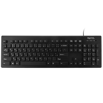 تصویر  کیبورد سیم دار تسکو مدل KEYBOARD TSCO TK-8022