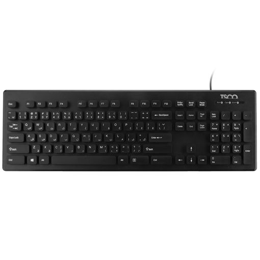 کیبورد سیمدار تسکو مدل KEYBOARD TSCO TK-8022