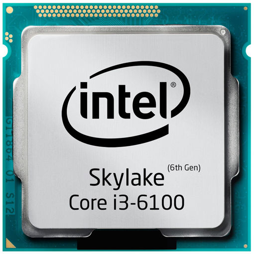 پردازنده مرکزی کامپیوتر اینتل سری CPU INTEL CORE I3 6100 SKYLAKE