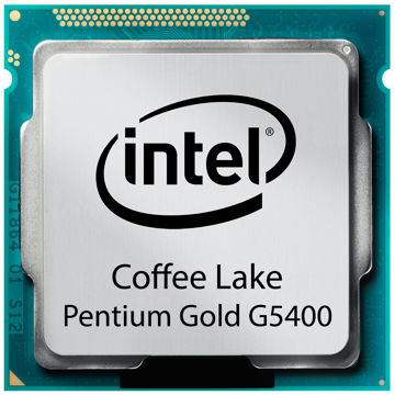 خرید،قیمت و مشخصات CPU INTEL پردازنده اینتل Coffee Lake Pentium Gold G5400 - قائم آی تی