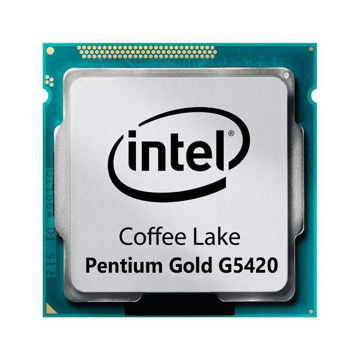 تصویر  CPU INTEL پردازنده اینتل  Coffee Lake مدل Pentium Gold G5420 Tray تری
