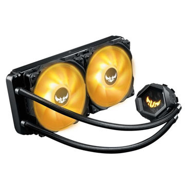 خرید،قیمت و مشخصات سیستم خنک کننده آبی ایسوس TUF Gaming LC 240 RGB - قائم آی تی