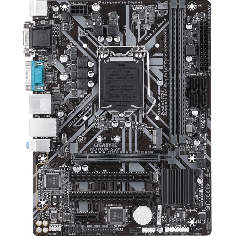 تصویر  مادربرد گیگابایت مدل MotherBoard GIGABYTE H310M S2P