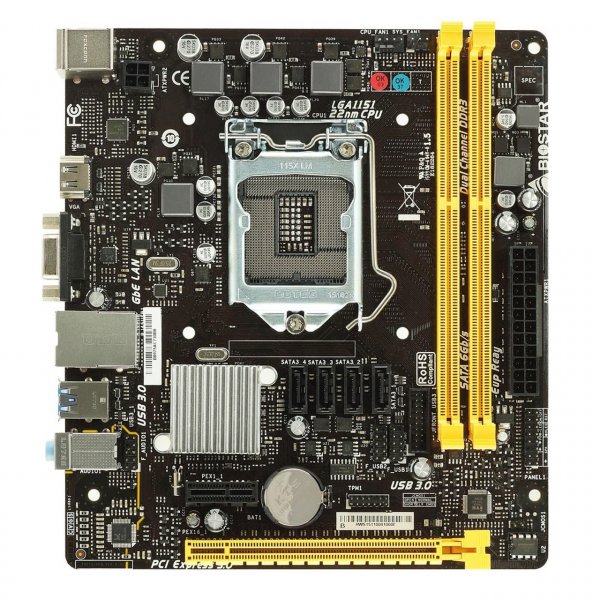 تصویر  مادربورد بایوستار مدل H310MHG