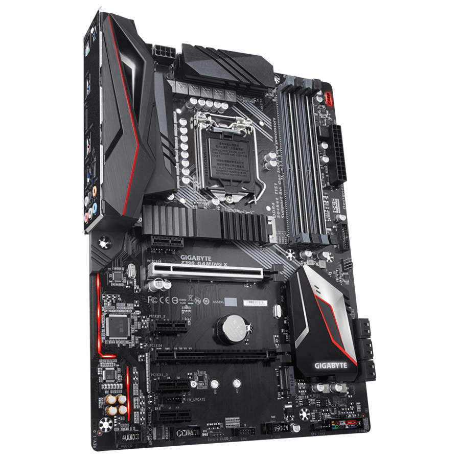 تصویر  مادربرد گیگابایت مدل Z390 GAMING X