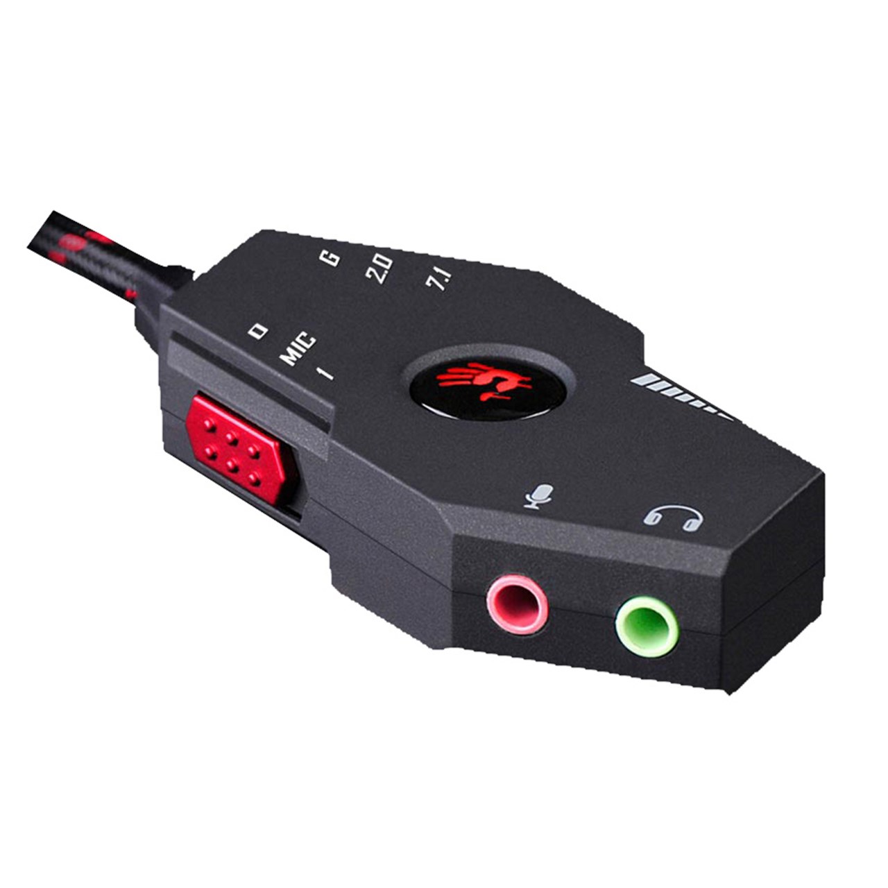 تصویر  کنترل کننده صدای هدست بازی ایفورتک مدل REMOTE CONTROL SOUND A4TECH GK-480