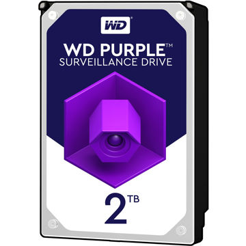 تصویر  هارددیسک اینترنال وسترن دیجیتال مدل Purple WD20PURZ ظرفیت 2 ترابایت