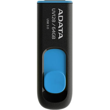 خرید،قیمت و مشخصات فلش مموری ای دیتا DashDrive UV128 ظرفیت 64 گیگابایت - قائم آی تی