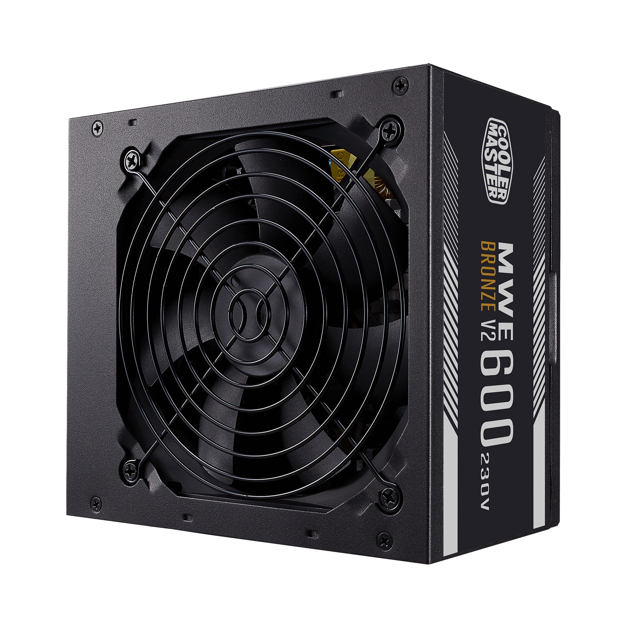 تصویر  منبع تغذیه پاور کامپیوتر کولر مستر مدل POWER COOLER MASTER MWE 600W Bronze