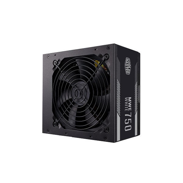 تصویر  منبع تغذیه  پاور کامپیوتر کولر مستر مدل POWER COOLER MASTER MWE 750 White