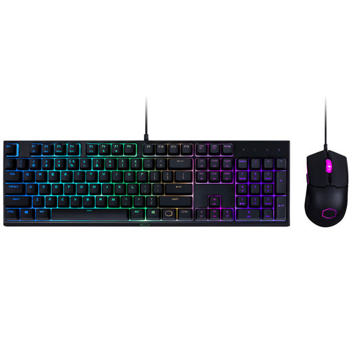 کیبورد و ماوس مخصوص بازی کولر مستر مدل KEYBOARD MOUSE COOLER MASTER MS-112