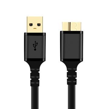 تصویر  کابل تبدیل USB به microB کی نت پلاس مدل KP-C4017 طول 1.5متر