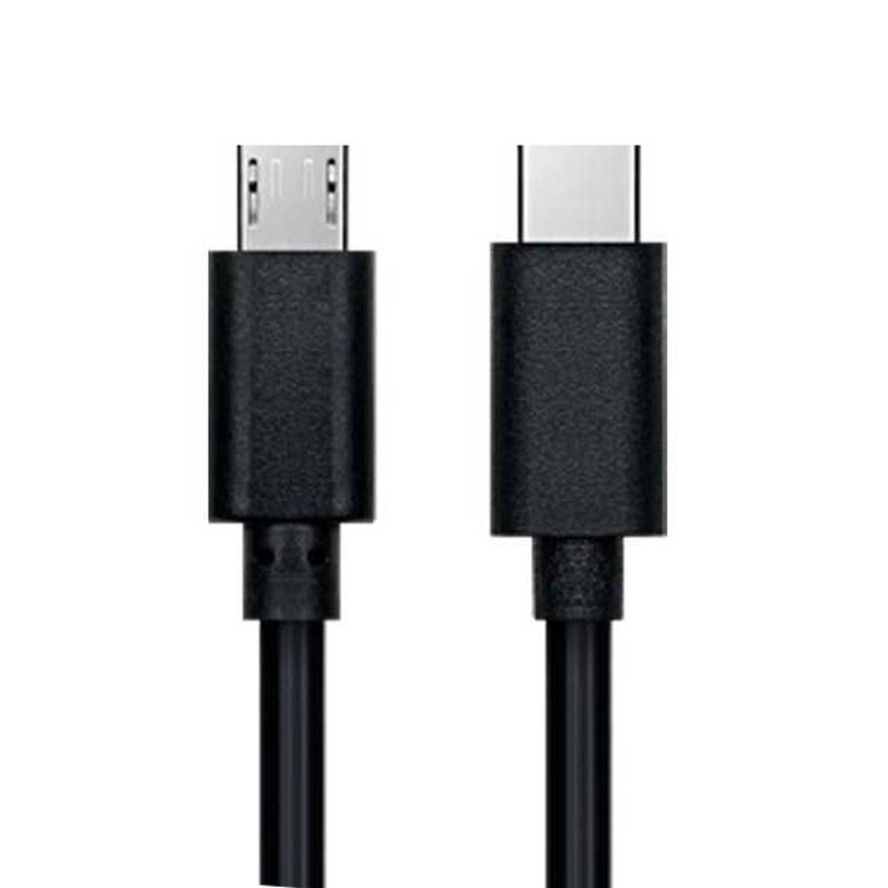 تصویر  کابل تبدیل USB-C  به  microUSB کی نت پلاس مدل MC-01 طول 1.2 متر