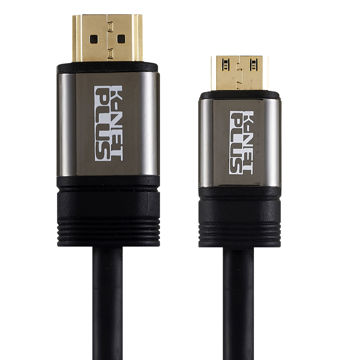 تصویر  کابل HDMI2.0 to Mini کی نت پلاس مدل KP-HC174 به طول 1.8 متر