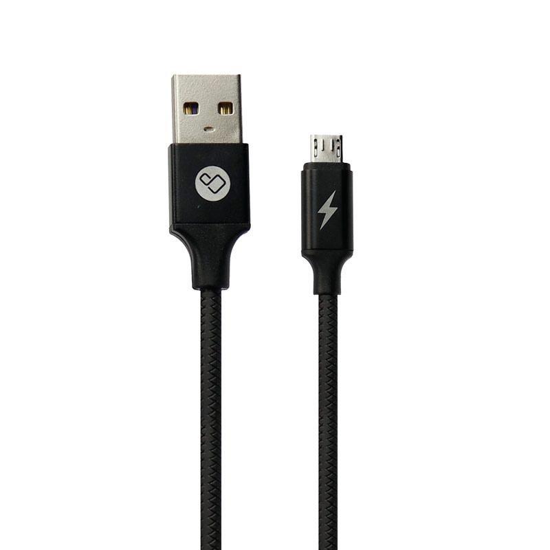 تصویر  کابل تبدیل USB به microUSB پرووان مدل PCC160 طول 1 متر