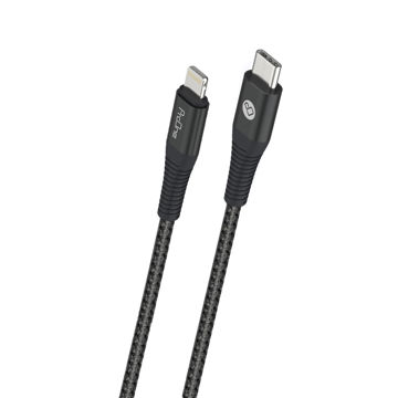 تصویر  کابل تبدیل USB-C به لایتنینگ پرووان مدل M11 طول 1متر