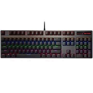 کیبورد مخصوص بازی مکانیکی گیمینگ  رپو مدل  PROKEYBOARD RAPOO GAMING V 500 PRO