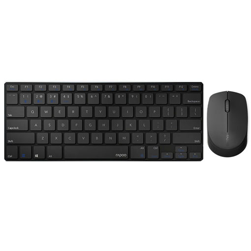 کیبورد و ماوس بی سیم رپو مدل KEYBOARD MOUSE RAPOO 9000G