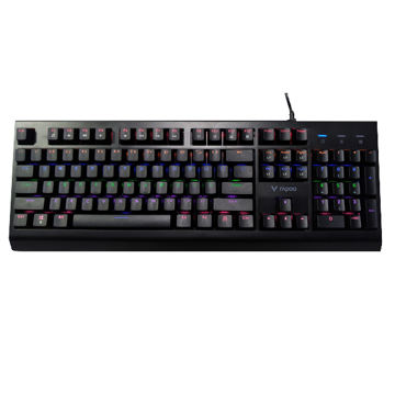 تصویر  کیبورد مخصوص بازی رپو مدل KEYBOARD GAMING RAPOO BACKLIGHT V-520