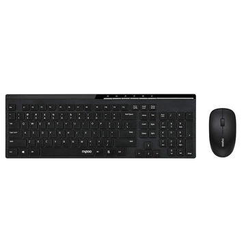 تصویر  کیبورد و ماوس بی‌سیم رپو مدل KEYBOARD MOUSE RAPOO X-8100