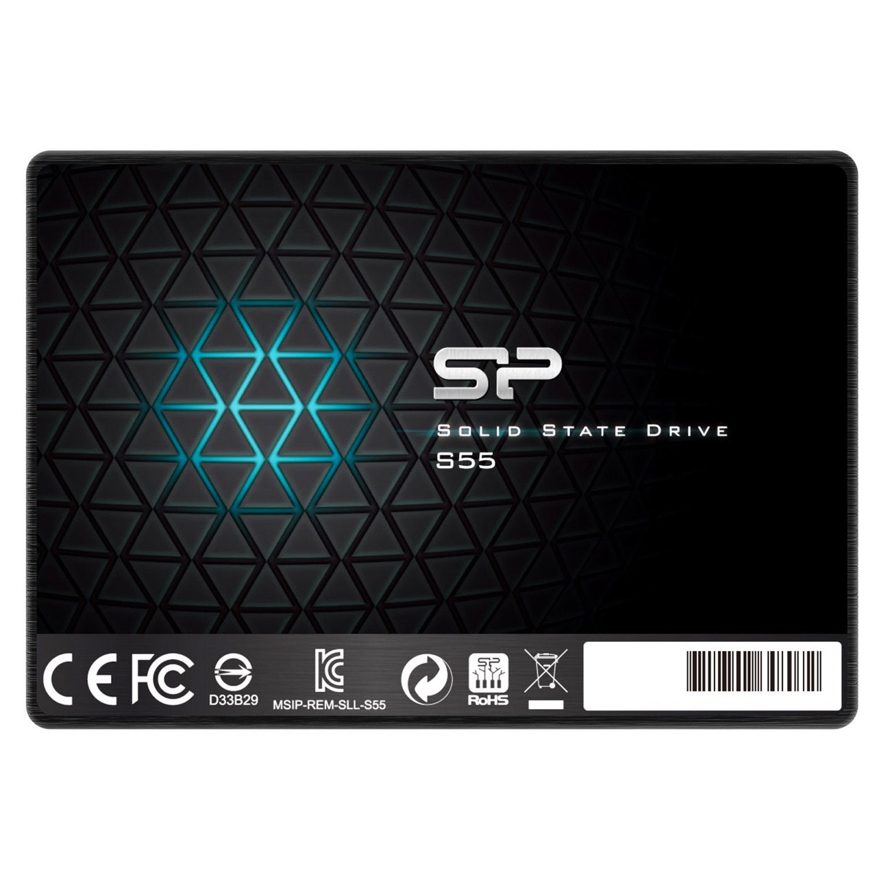 تصویر  اس اس دی اینترنال SATA3.0 سیلیکون پاور مدل Slim S55 ظرفیت 480 گیگابایت