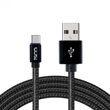 تصویر  کابل تبدیل USB به USB-C تسکو مدل TCC182 طول 1 متر