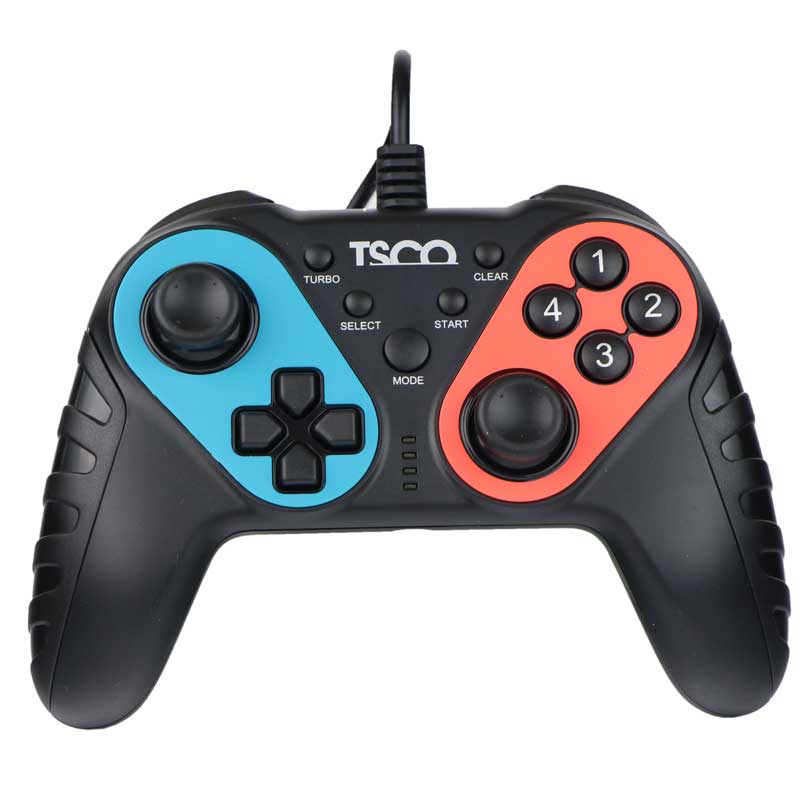 دسته بازی سیم دار تسکو مدل GAME PAD TSCO TG-117 در قائم آی تی