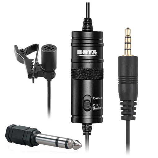 میکروفون بویا مدل MICROPHONE BOYA BY-M1 کالا اصلی