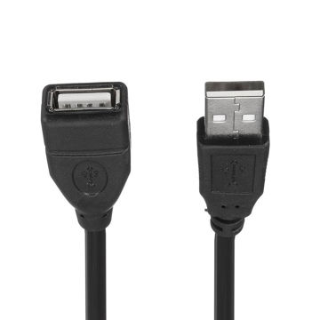 خرید،قیمت و مشخصات کابل افزایش طول USB2.0 بافو V2 طول 5 متر - قائم آی تی