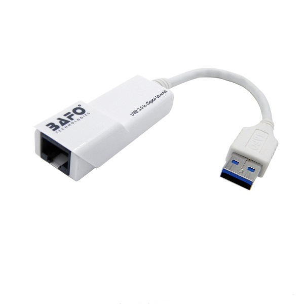 خرید،قیمت و مشخصات کارت شبکه USB3.0 به LAN بافو BF-330 - قائم آی تی