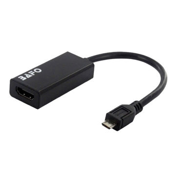 خرید،قیمت و مشخصات مبدل microUSB به HDMI بافو BF-2647 - قائم آی تی