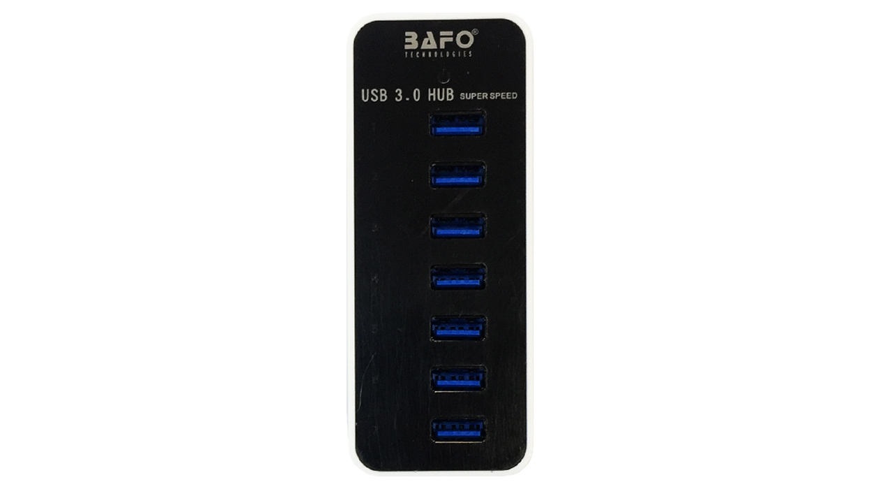 خرید،قیمت و مشخصات  هاب USB 3.0 هفت پورت بافو  BF- H 306 - قائم آی تی