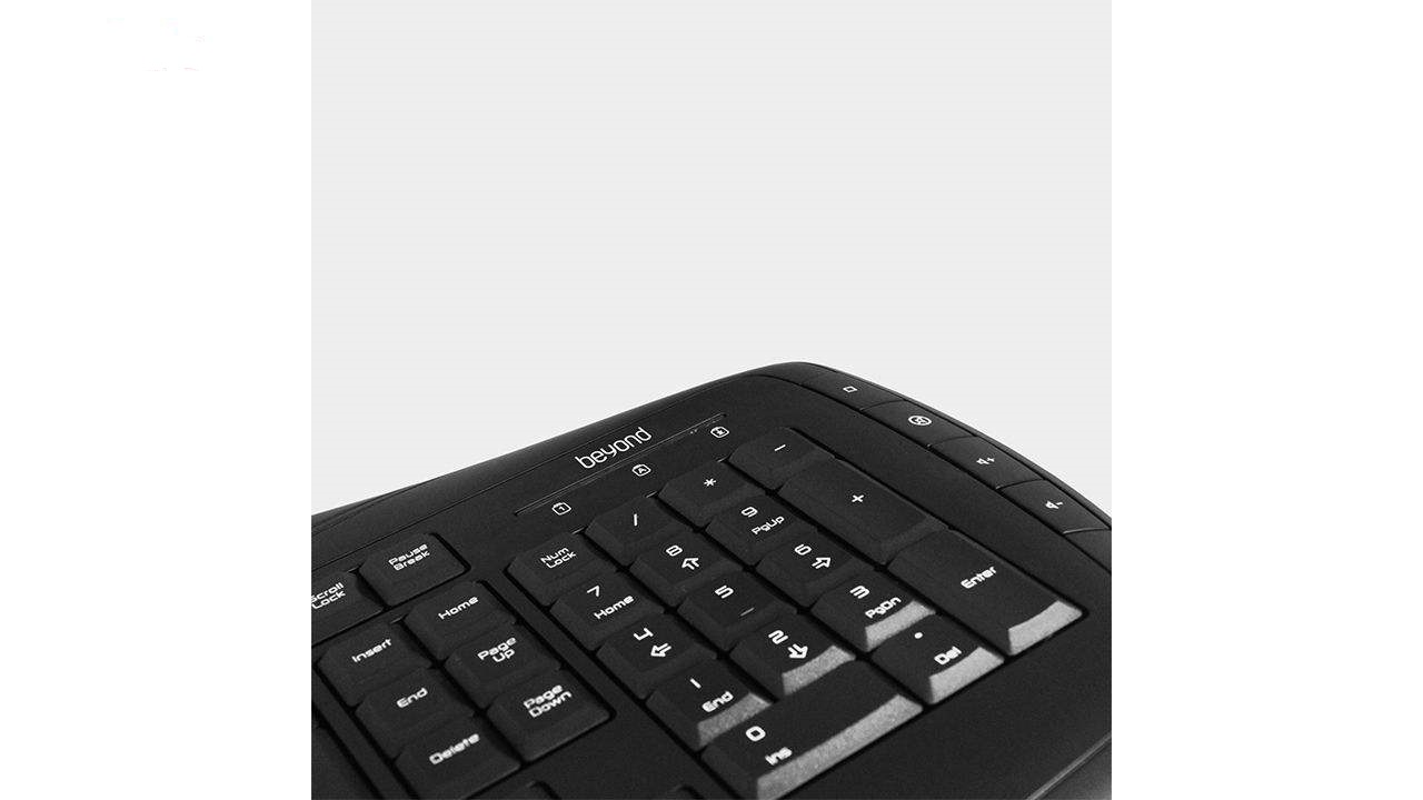 کیبورد بیاند مدل BEYOND BK-6161 در قائم آی تی