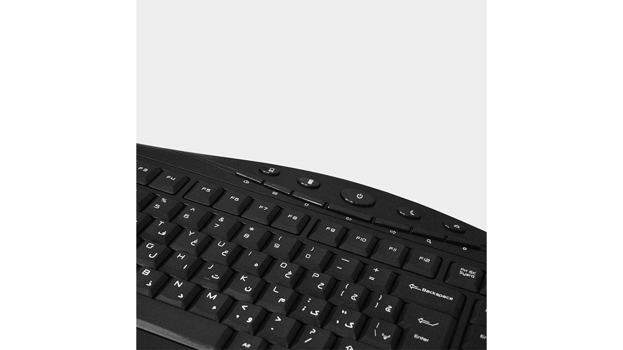 کیبورد بیاند مدل BEYOND BK-6161 در قائم آی تی