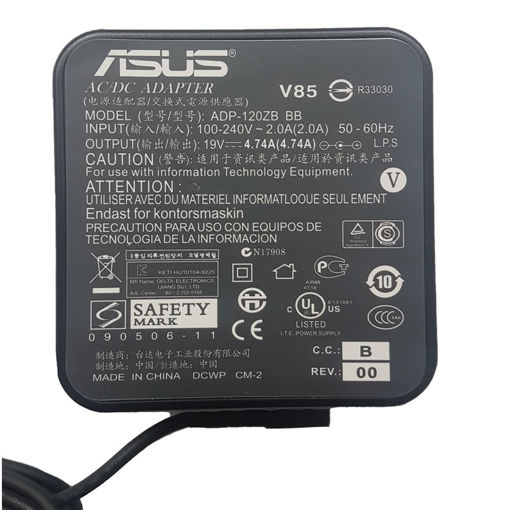 شارژر لپ تاپ 19ولت 4.74 آمپر ایسوس مدل ADAPTER NOTEBOOK ASUS adp 120zb