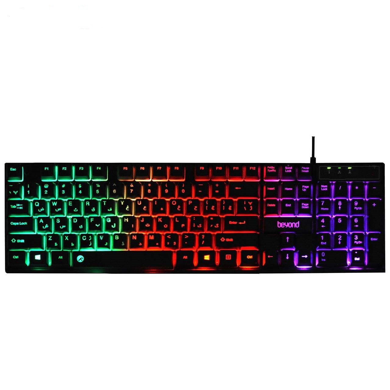 کیبورد بیاند مدل BEYOND BK-7100 RGB