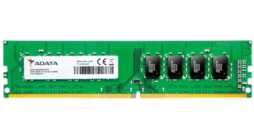 رم کامپیوتر DDR4 ای دیتا فرکانس 2666 مگاهرتز ظرفیت 8 گیگابایت ADATA UDIMM