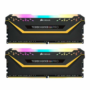 رم کورسیر مدل RAM CORSEIR VENGEANCE RGB PRO TUF 16GB 8GBx2 3200MHz CL16