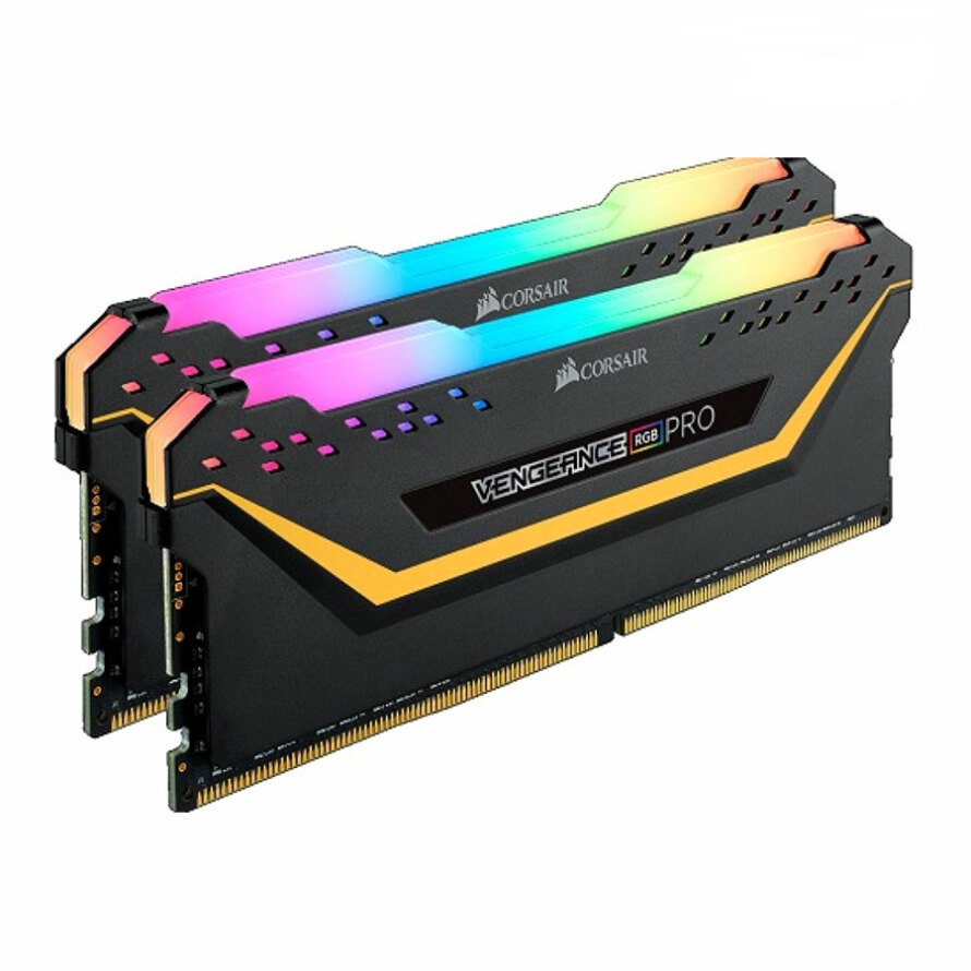 رم کورسیر مدل RAM CORSEIR VENGEANCE RGB PRO TUF 16GB 8GBx2 3200MHz CL16