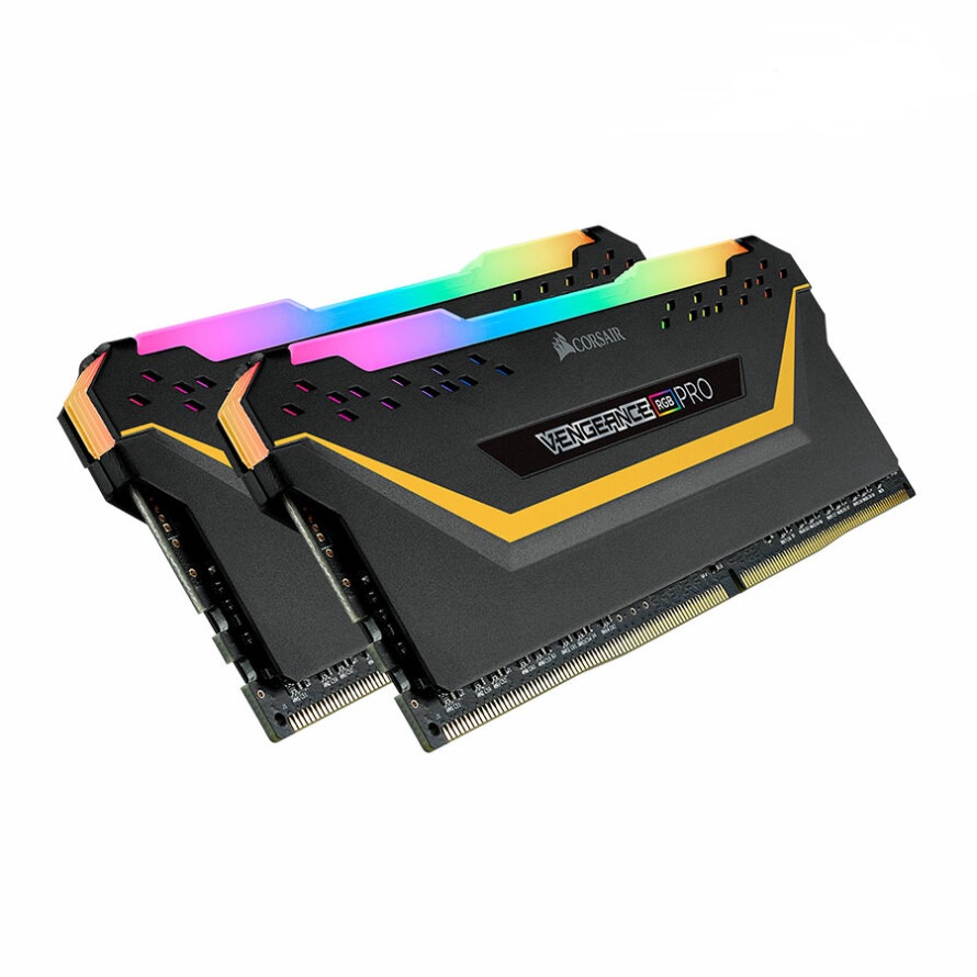 رم کورسیر مدل RAM CORSEIR VENGEANCE RGB PRO TUF 16GB 8GBx2 3200MHz CL16