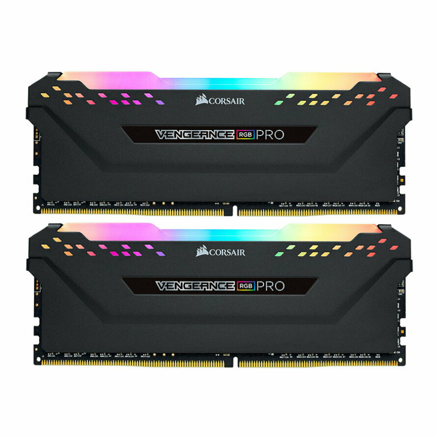 رم کورسیر RAM CORSEIR VENGEANCE RGB PRO 32GB 16GBx2 3200MHz CL16