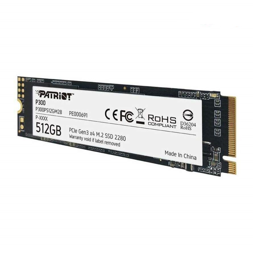 اس اس دی پاتریوت PATRIOT SSD P300 M.2 NVMe 512GB